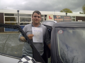 Well done Dan 1st time 3 minor faults...