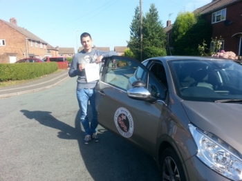 Congratulations on passing your driving test well done