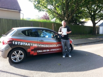 Congratulations on passing your driving test