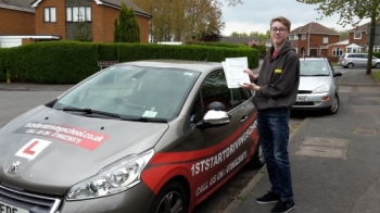 Well done you passed your driving test