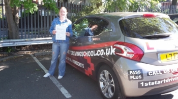 Congratulations on passing your driving test