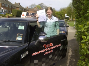 Congratulations on passing your driving test well done