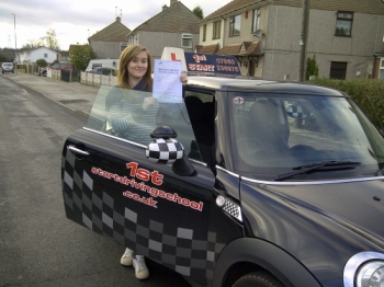 Congratulations on passing your driving test well done