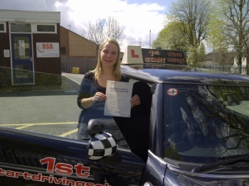 well done on passing your driving test...