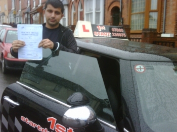 Well done on passing your driving test...